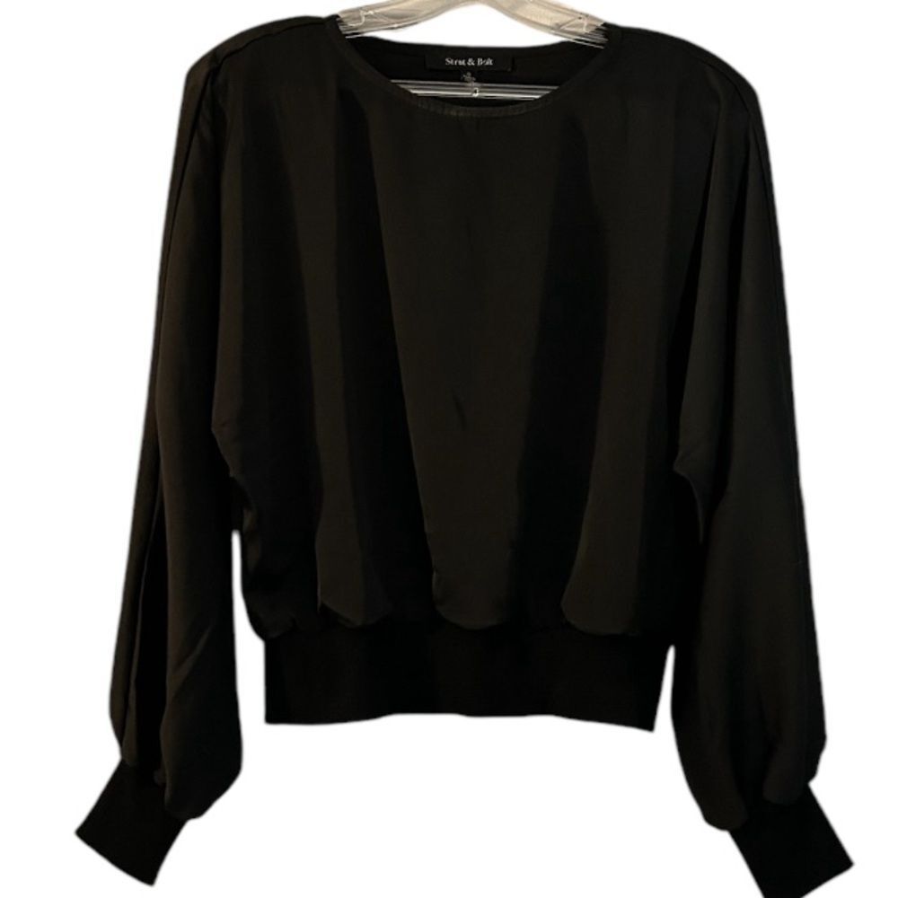 Black Long Sleeve Blouse